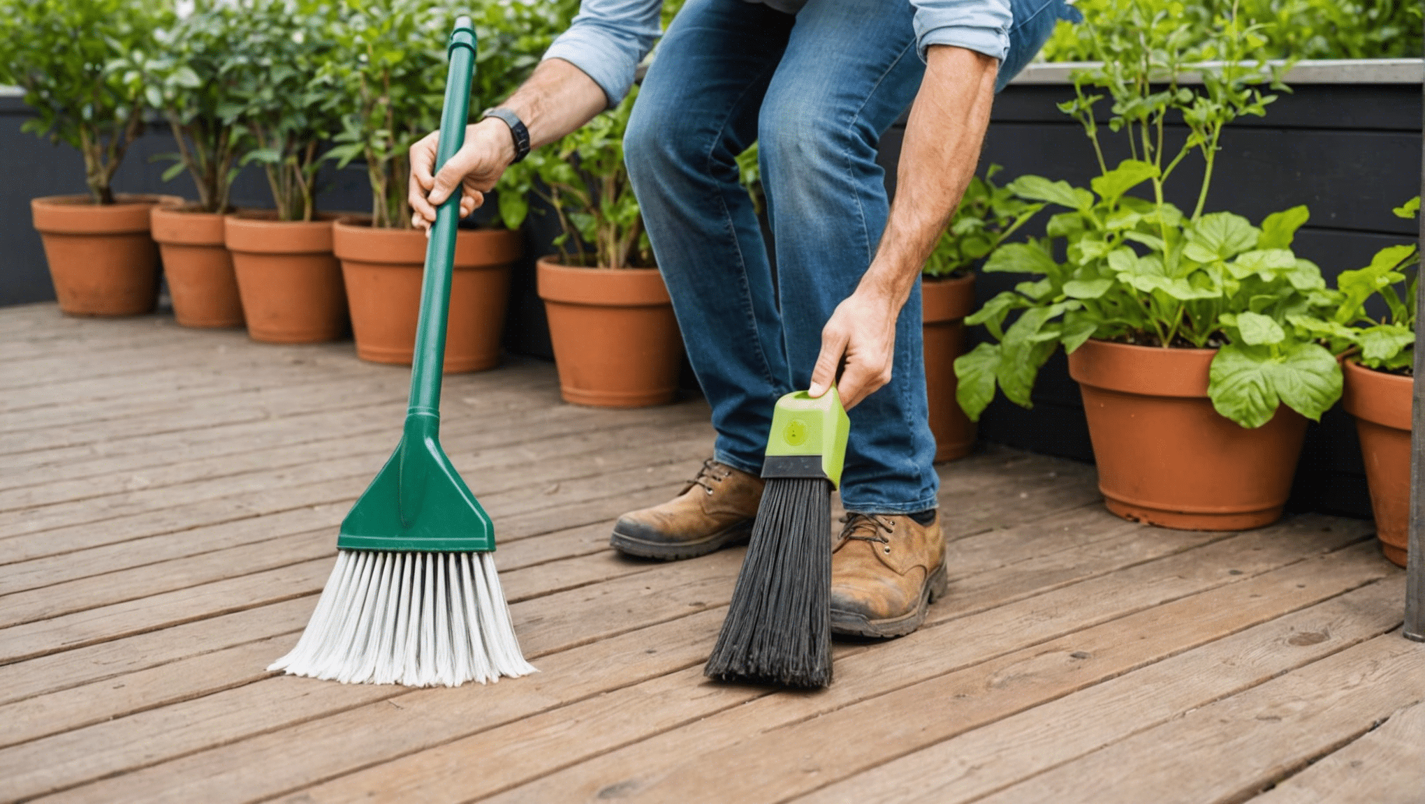 découvrez comment nettoyer efficacement votre terrasse avec 4 solutions naturelles anti-mousse pour un entretien écologique et sans produits chimiques.