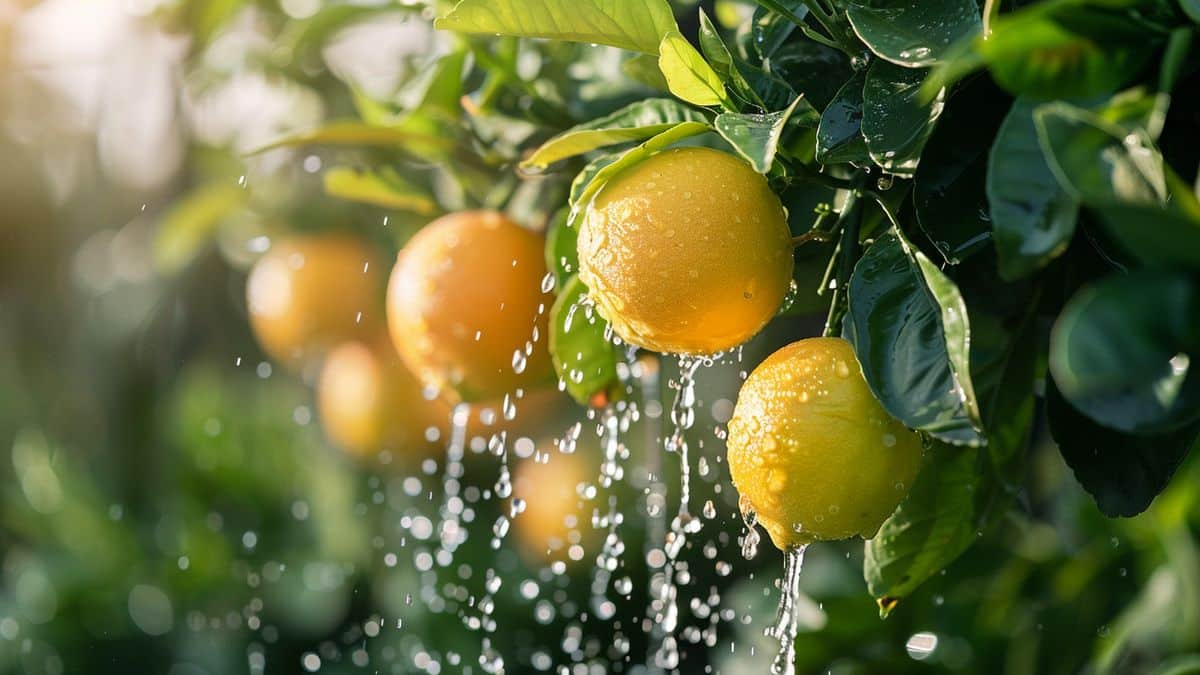 Ensuring regular watering, especially during dry periods, for fruit development.