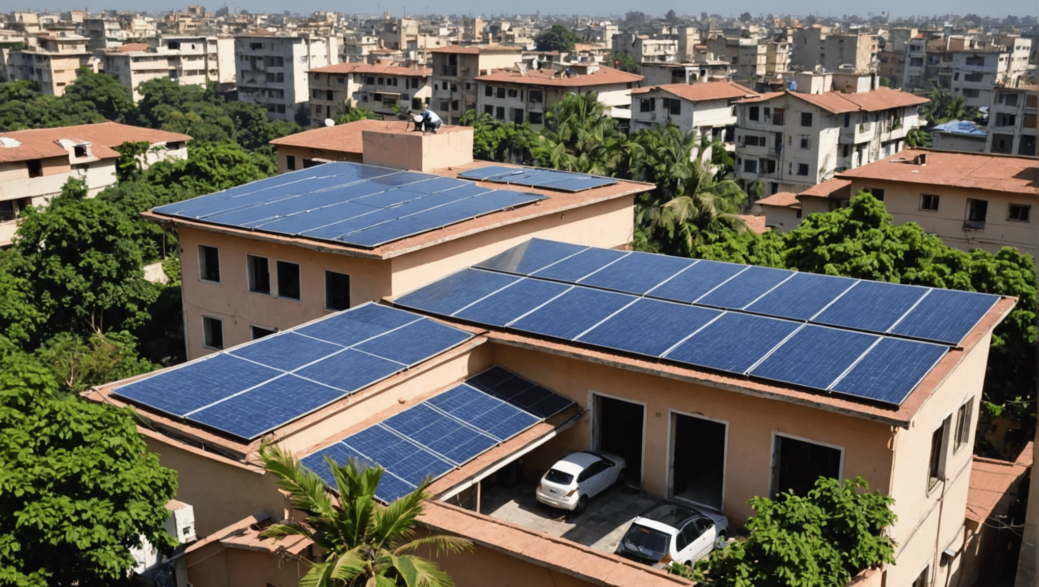 l'inde projette de déployer 10 millions de toits solaires sur les résidences des citoyens, afin de promouvoir l'énergie renouvelable et de réduire la dépendance aux combustibles fossiles.