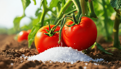 découvrez les bienfaits insoupçonnés d'appliquer du sel sur les pieds de tomates et améliorez la croissance et la santé de vos plantes.