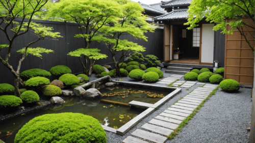 découvrez les étapes à suivre pour créer un petit jardin japonais et apporter une touche de sérénité à votre espace extérieur.