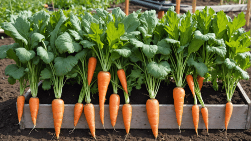 trouvez la profondeur idéale pour planter des carottes dans votre potager et assurez-vous d'une récolte abondante !